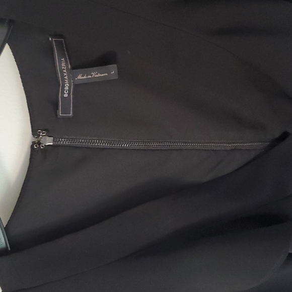 BCBGMAXAZRIA, black, full back zipper, size large - Picture 5 of 5